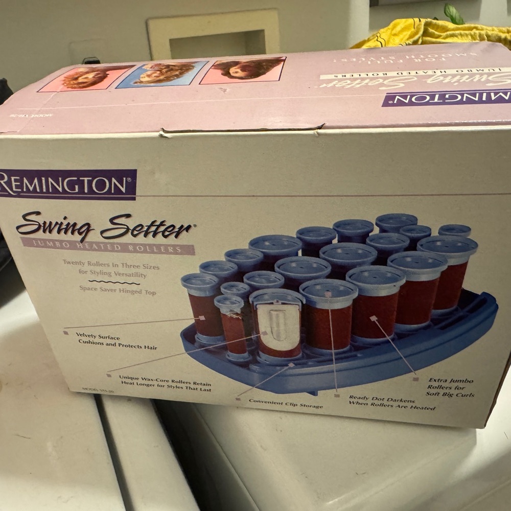 Remington Swing Setter Hair Rollers Never Used Rare